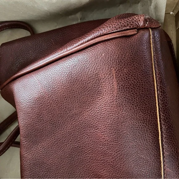 Portland Leather Goods Large Verona. Nutmeg. - Picture 4 of 10